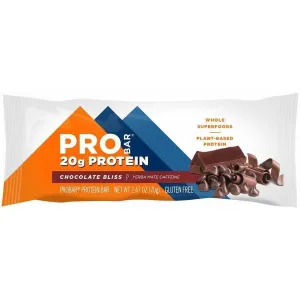 Protein Bar - Chocolate Bliss with Caffeine, Box of 12