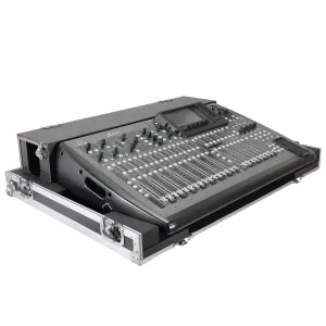 ProX XS-BX32DHW ATA-300 Flight Style Road Case fits Behringer X32 Mixer with Doghouse and Wheels