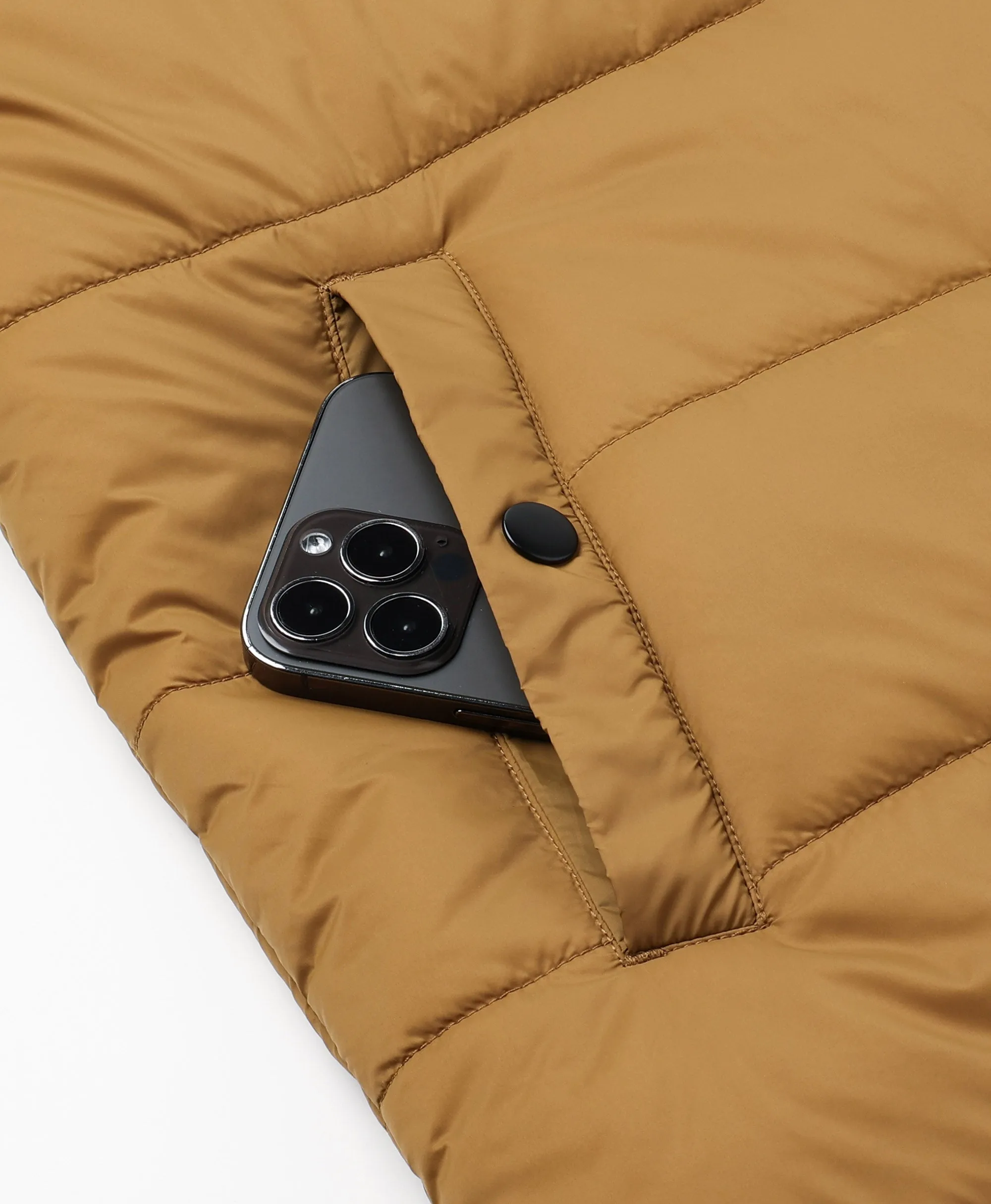 PuffLyte™ Men's Heated Lightweight Vest - Dark Khaki (Apparel Only)