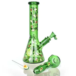 Pulsar Fruit Series Herb Pipe Duo | Avocado Gold