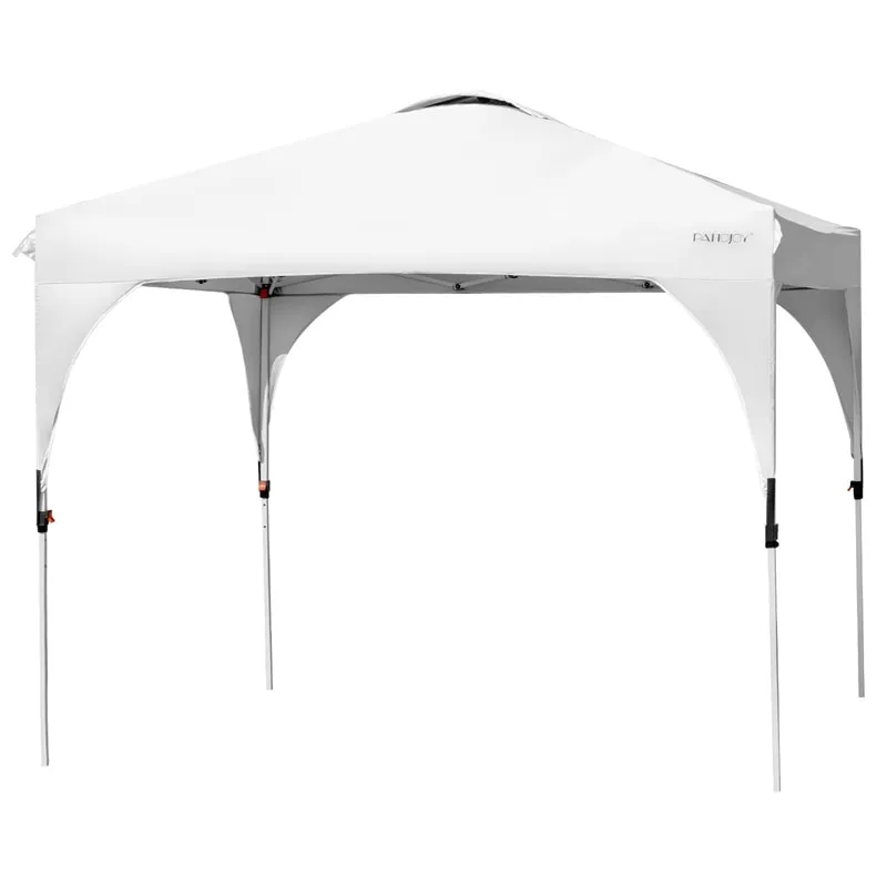 PulseMartix  10' x 10' Outdoor Pop-up Canopy Tent Height Adjustable with Roller Bag