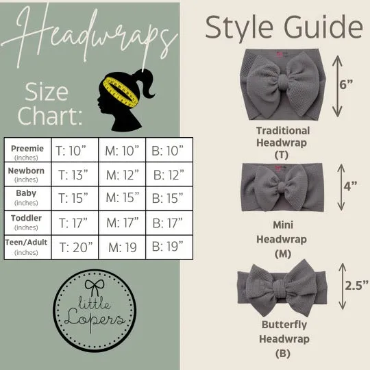 Pumpkin Cozy Ribbed Headwrap