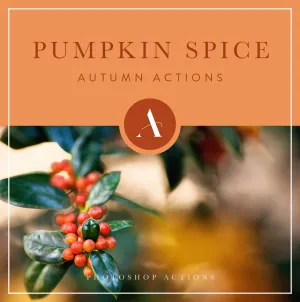 Pumpkin Spice Autumn Actions