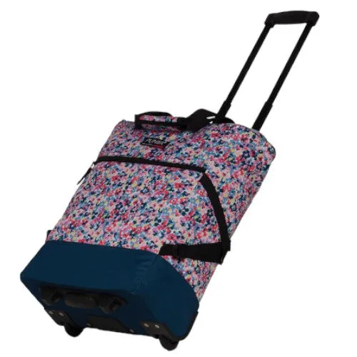Punta Wheel Trolley Shopper Blue - Multicolor
