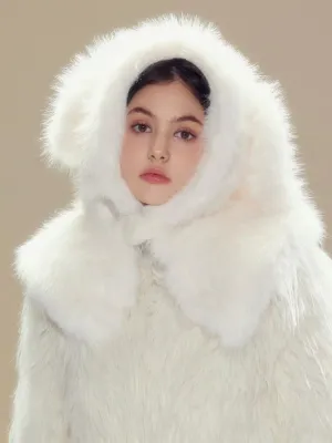 Puppy shawl warm hat【s0000003632】