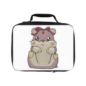 Purple Hamster Lunch Bag