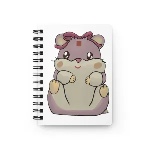 Purple Hamster Spiral Bound Journal