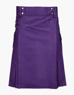 PURPLE UTILITY KILT