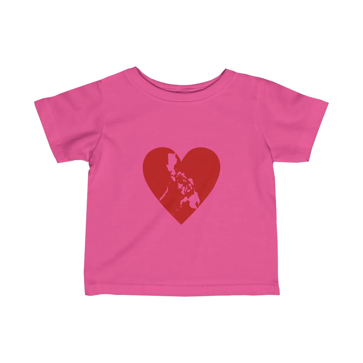 Pusong Pinoy - Infant Fine Jersey Tee - 11 Colors Available