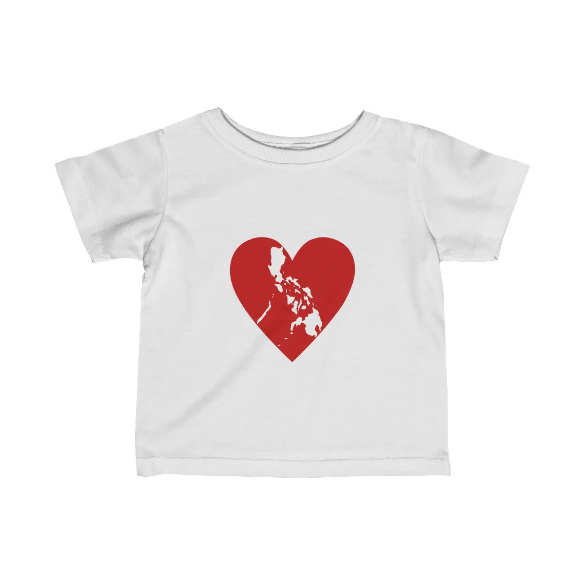 Pusong Pinoy - Infant Fine Jersey Tee - 11 Colors Available