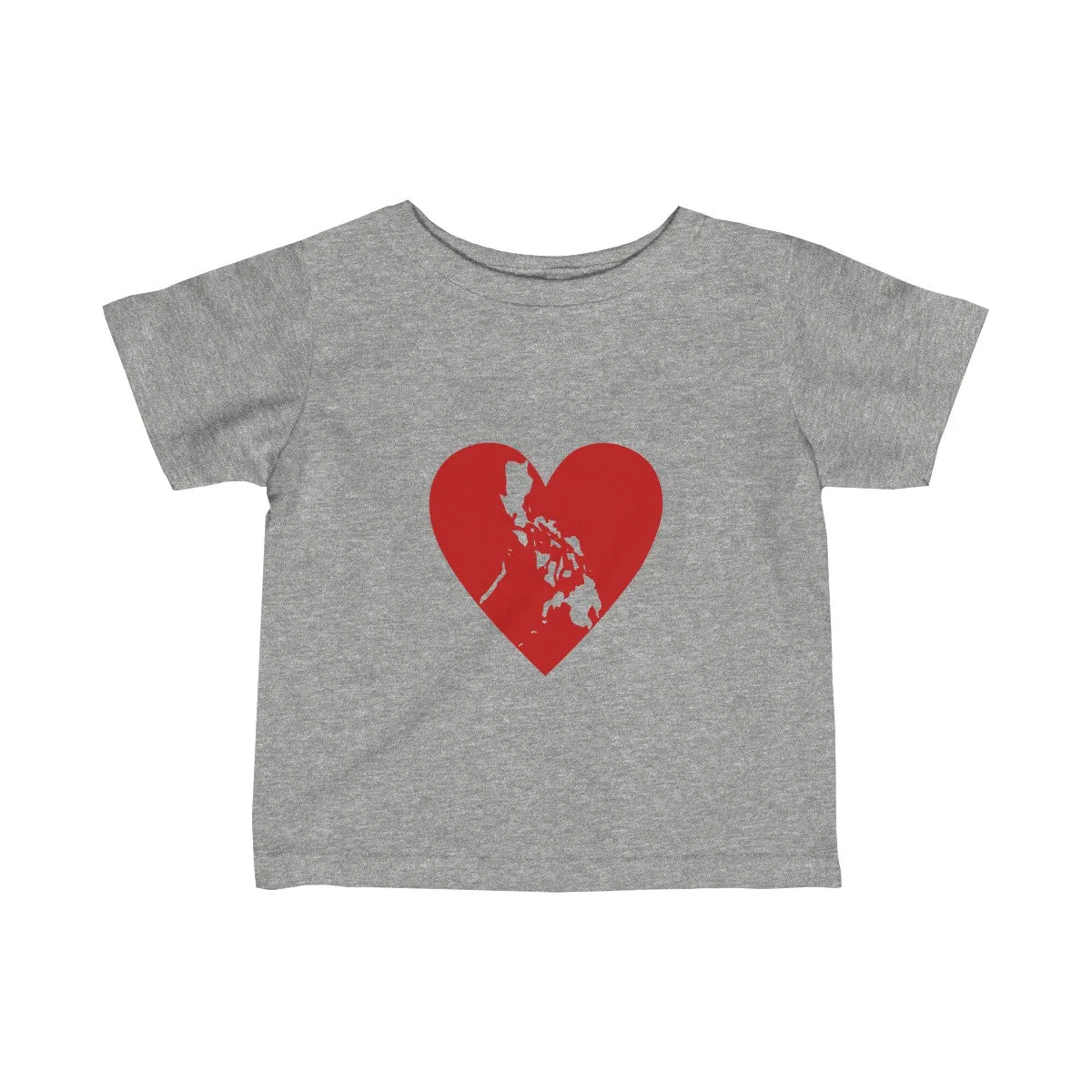 Pusong Pinoy - Infant Fine Jersey Tee - 11 Colors Available