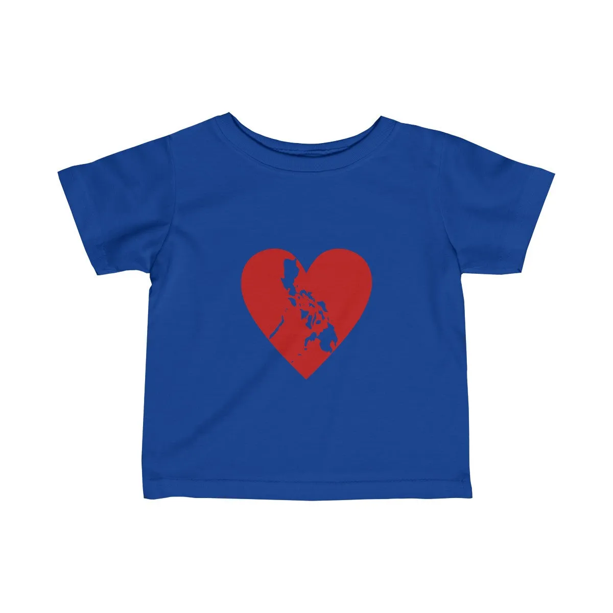 Pusong Pinoy - Infant Fine Jersey Tee - 11 Colors Available