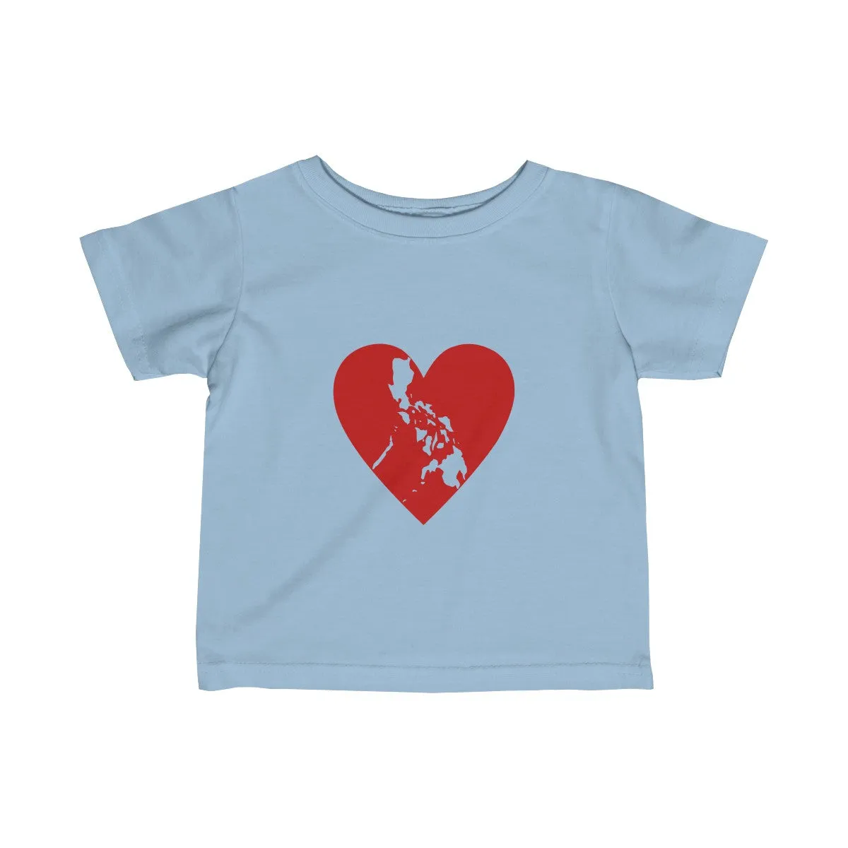 Pusong Pinoy - Infant Fine Jersey Tee - 11 Colors Available