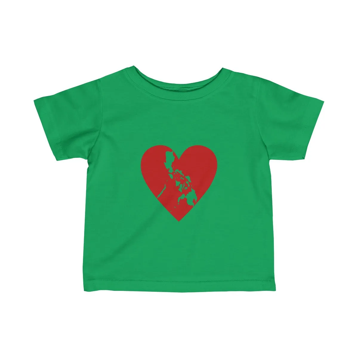 Pusong Pinoy - Infant Fine Jersey Tee - 11 Colors Available