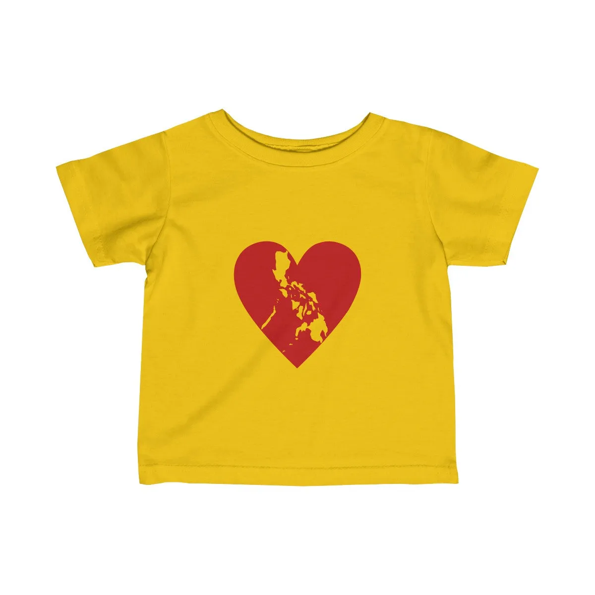 Pusong Pinoy - Infant Fine Jersey Tee - 11 Colors Available