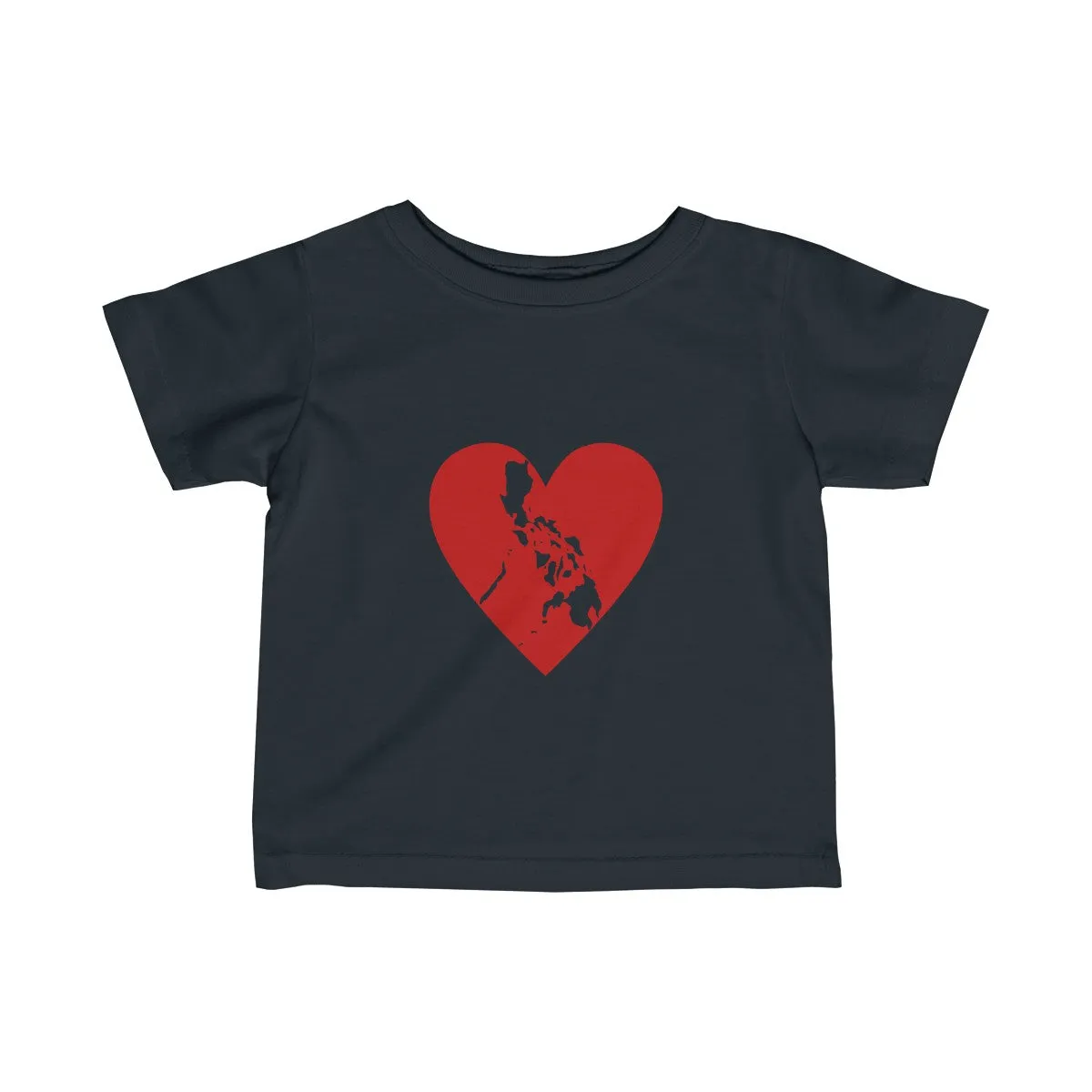 Pusong Pinoy - Infant Fine Jersey Tee - 11 Colors Available