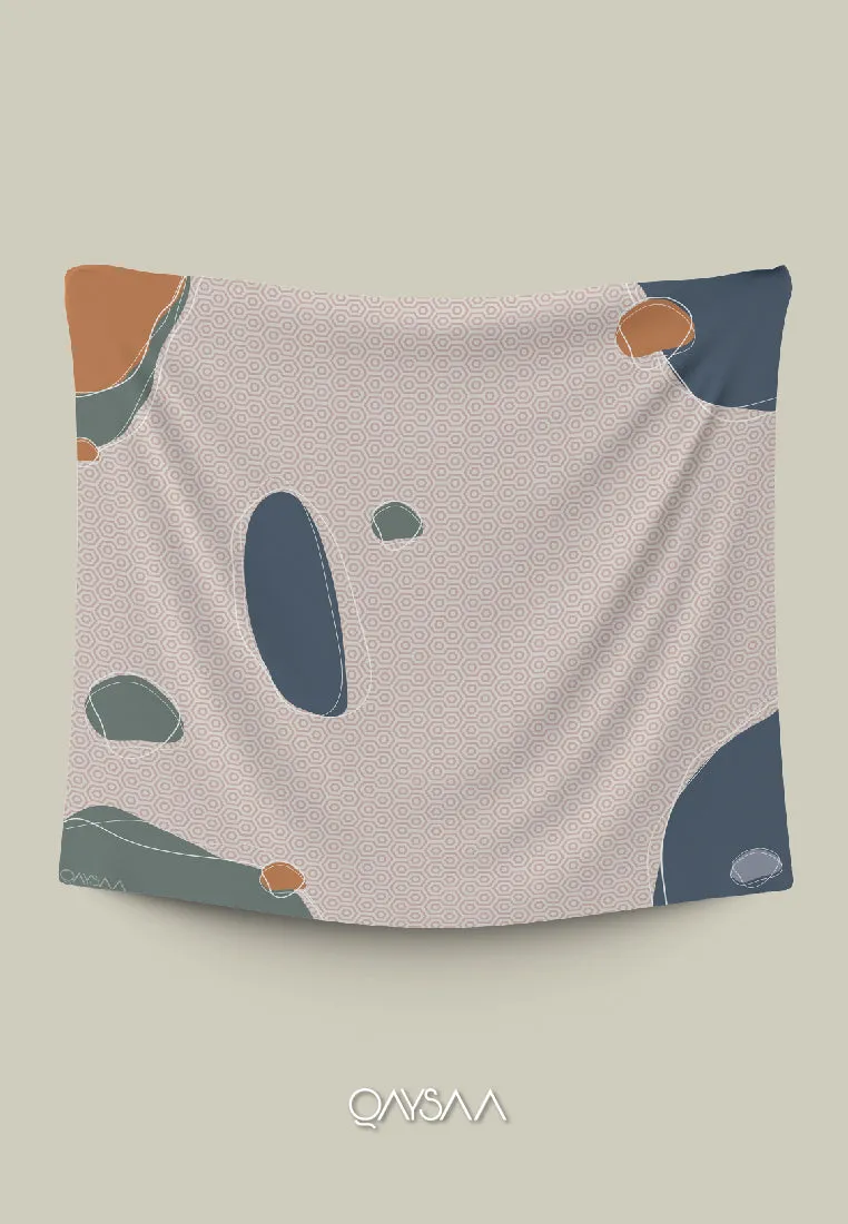 Qhash Square Hijab (Soft Pink)