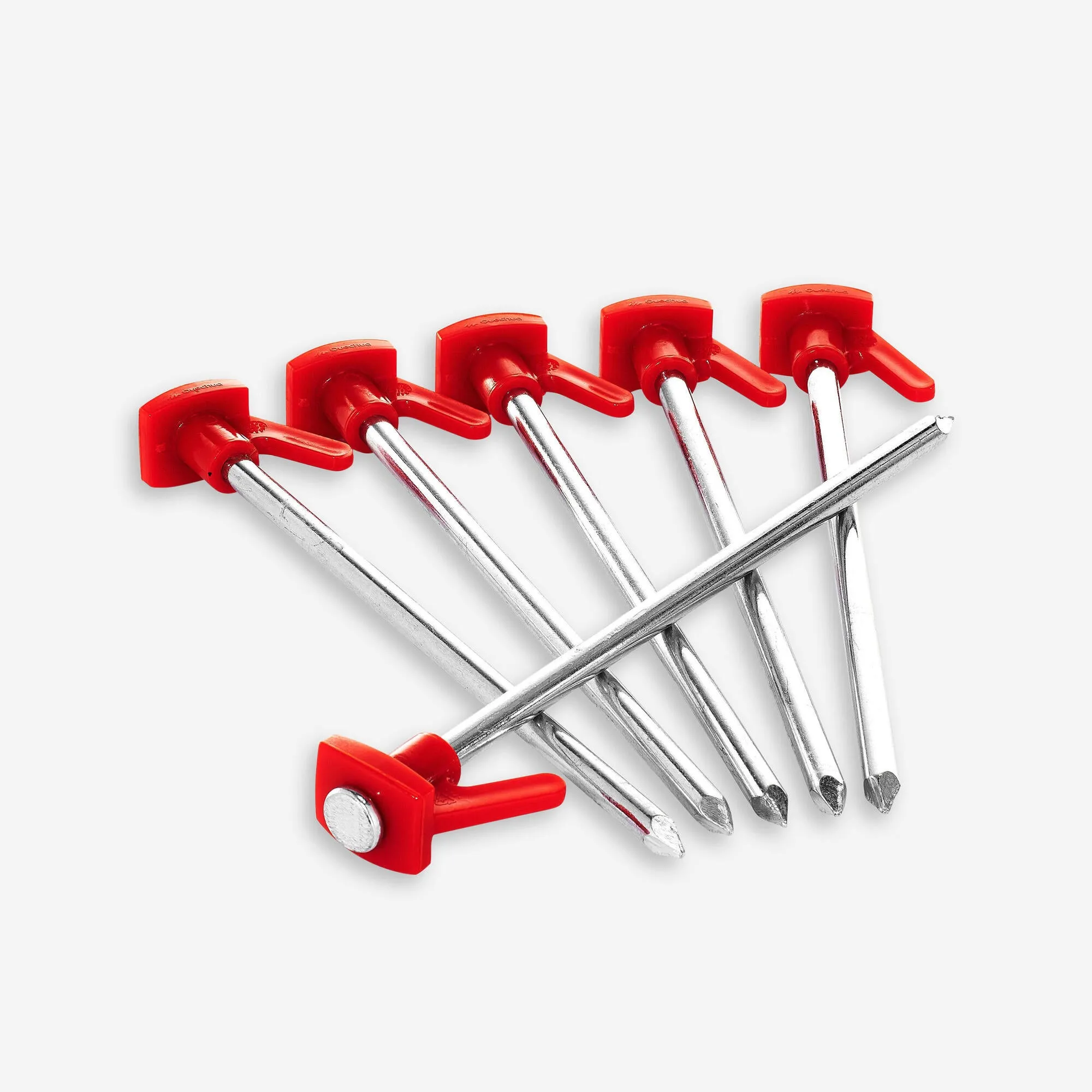 Quechua Hard-Ground Tent Pegs 6-Pack