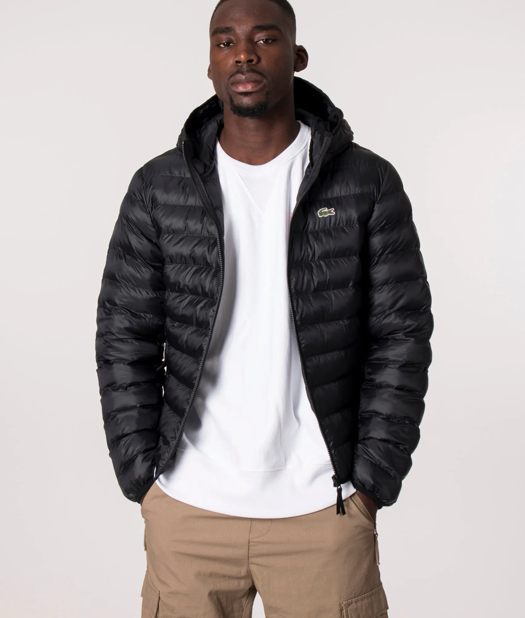 Quilted Hooded Short Jacket