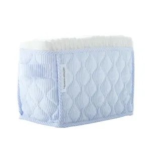Quilted Nappy Basket - Classic Car