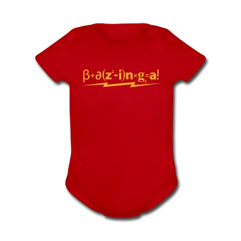 "Bazinga!" - Baby Short Sleeve One Piece