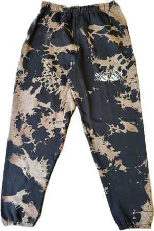 "BORN TO RIDE" Sweatpants in BLEACH