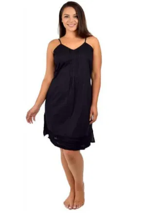 "Comfy"Black Pure Cotton Women's Sleepwear Nightwear