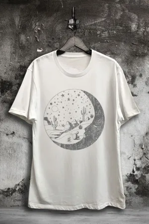 "Desert Moon" Boyfriend Tee