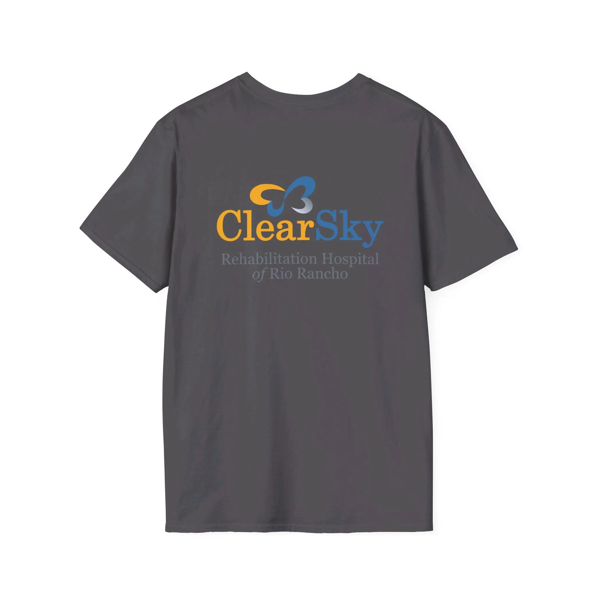 "Personalized" ClearSky Rehabilitation Hospital [Cita- Physical Therapy] [Front/Back Logo] | Unisex Softstyle T-Shirt