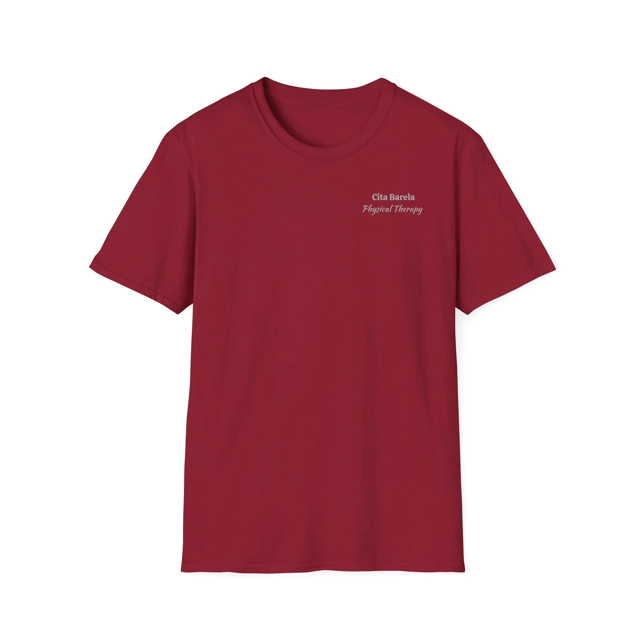 "Personalized" ClearSky Rehabilitation Hospital [Cita- Physical Therapy] [Front/Back Logo] | Unisex Softstyle T-Shirt