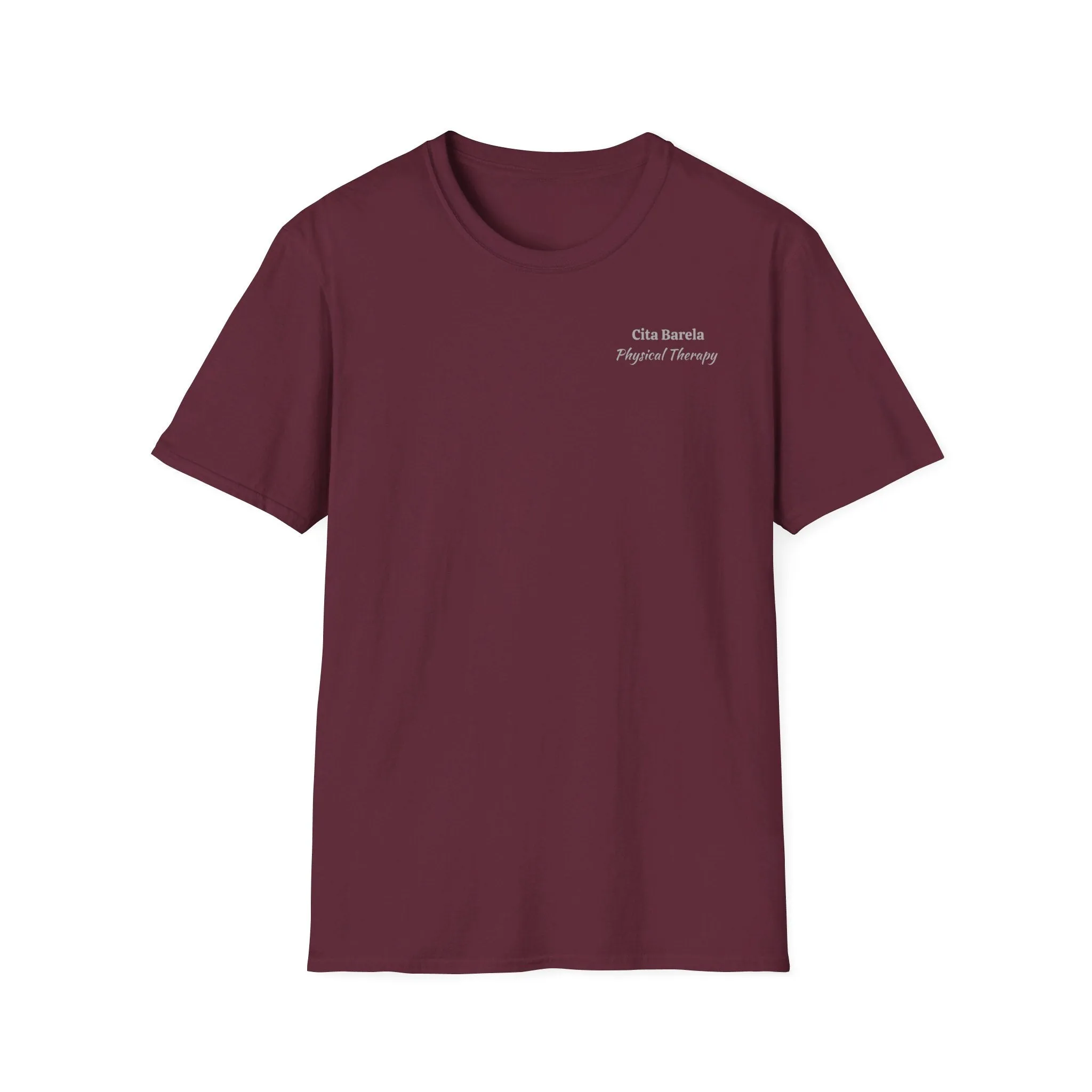 "Personalized" ClearSky Rehabilitation Hospital [Cita- Physical Therapy] [Front/Back Logo] | Unisex Softstyle T-Shirt