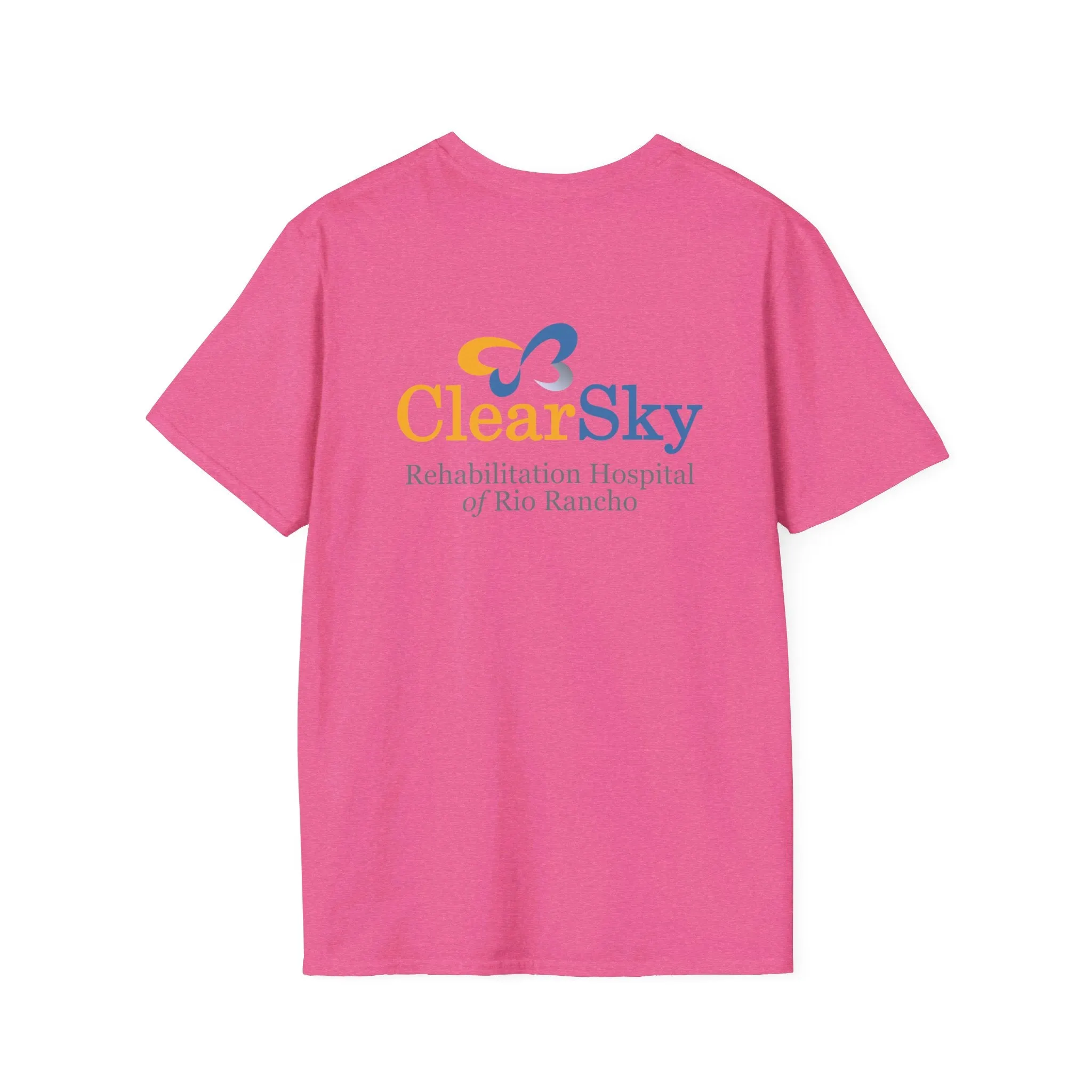 "Personalized" ClearSky Rehabilitation Hospital [Cita- Physical Therapy] [Front/Back Logo] | Unisex Softstyle T-Shirt