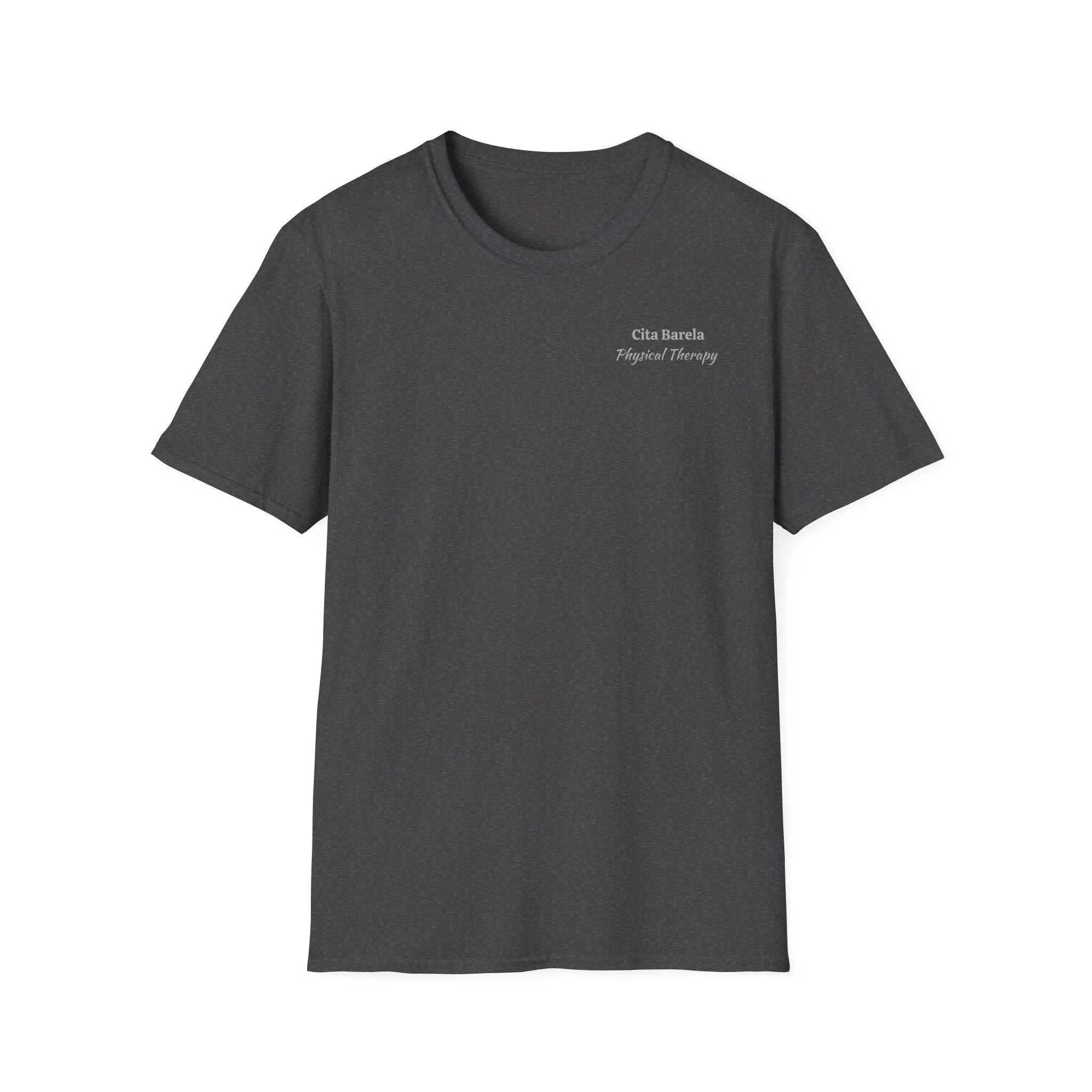 "Personalized" ClearSky Rehabilitation Hospital [Cita- Physical Therapy] [Front/Back Logo] | Unisex Softstyle T-Shirt