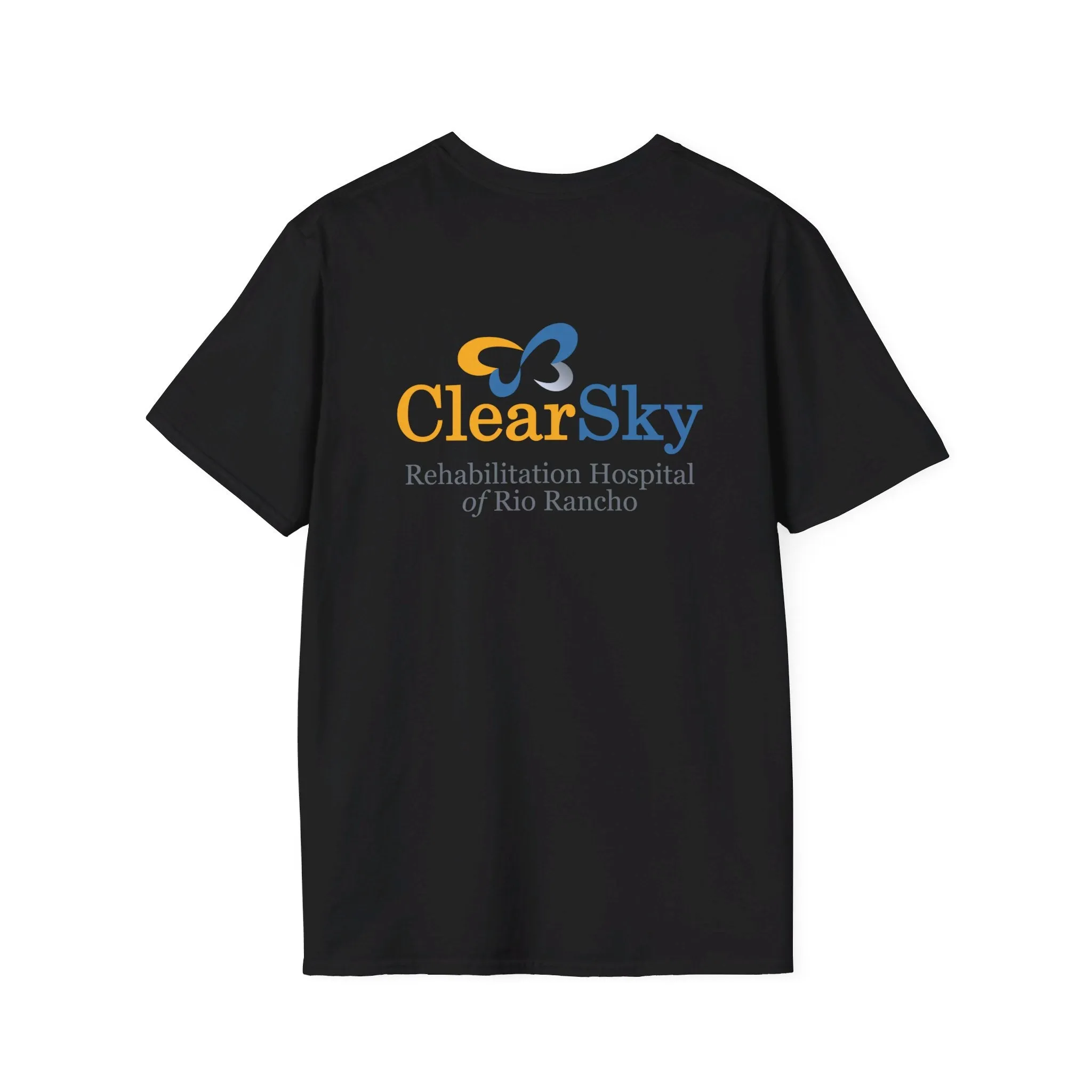 "Personalized" ClearSky Rehabilitation Hospital [Cita- Physical Therapy] [Front/Back Logo] | Unisex Softstyle T-Shirt