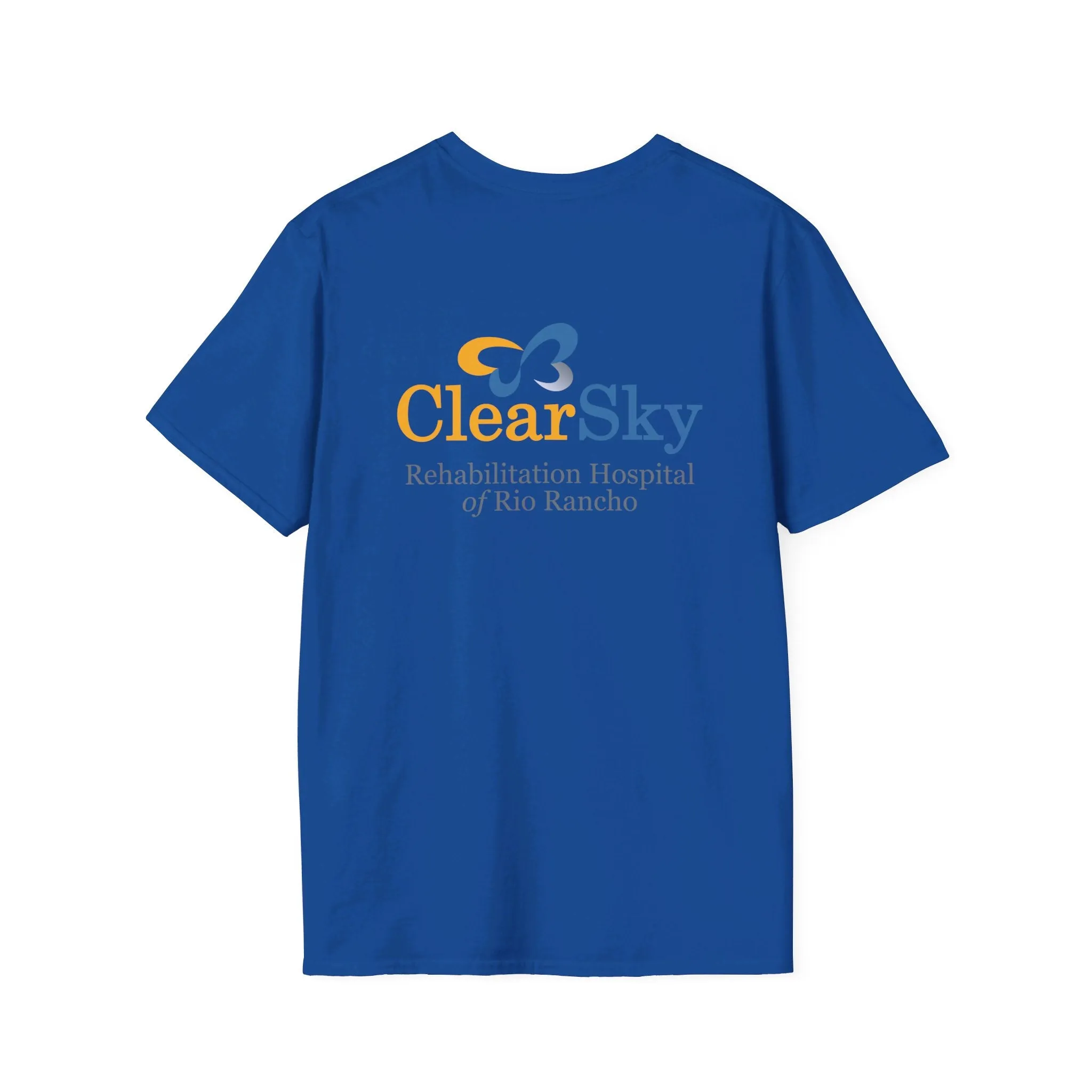 "Personalized" ClearSky Rehabilitation Hospital [Cita- Physical Therapy] [Front/Back Logo] | Unisex Softstyle T-Shirt