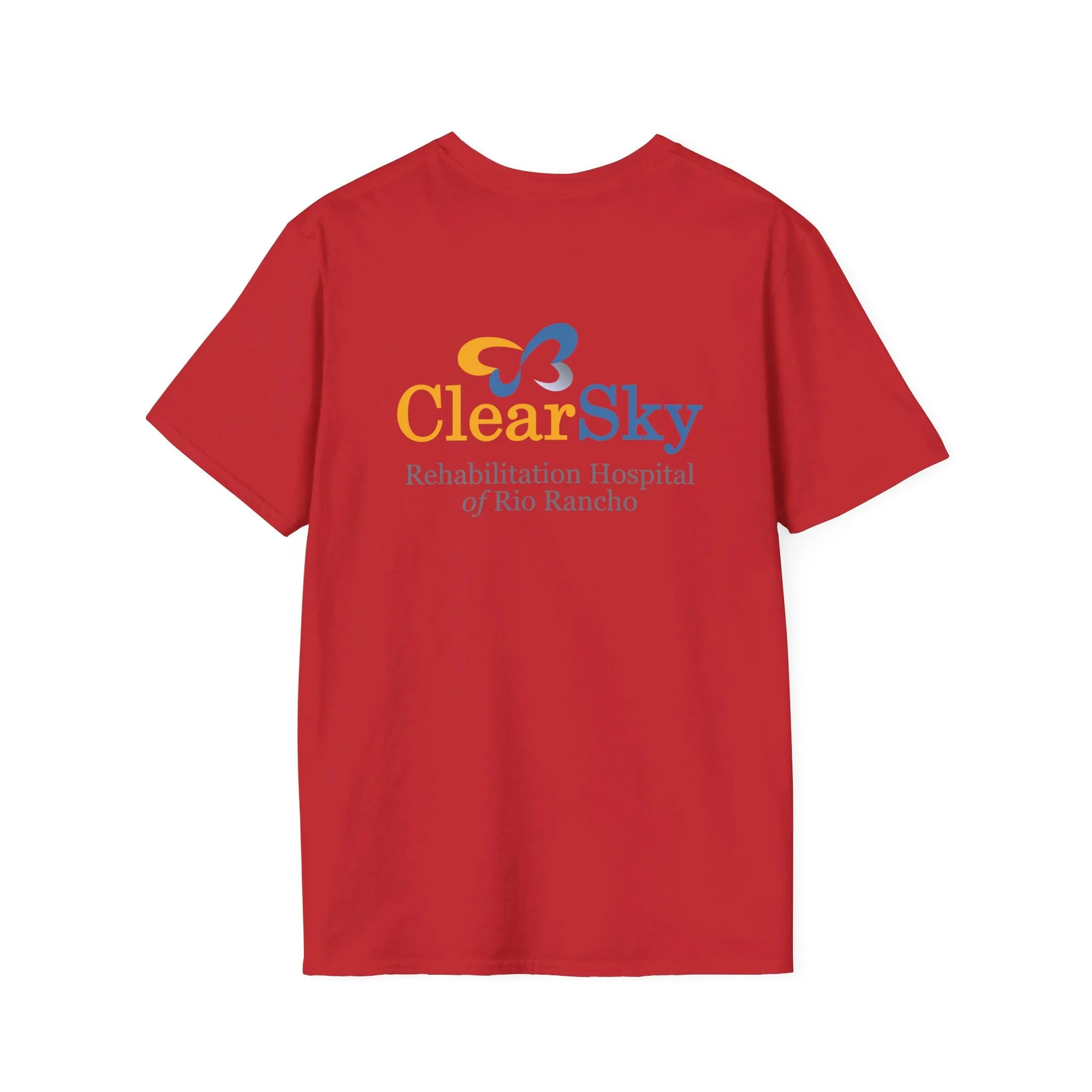 "Personalized" ClearSky Rehabilitation Hospital [Cita- Physical Therapy] [Front/Back Logo] | Unisex Softstyle T-Shirt