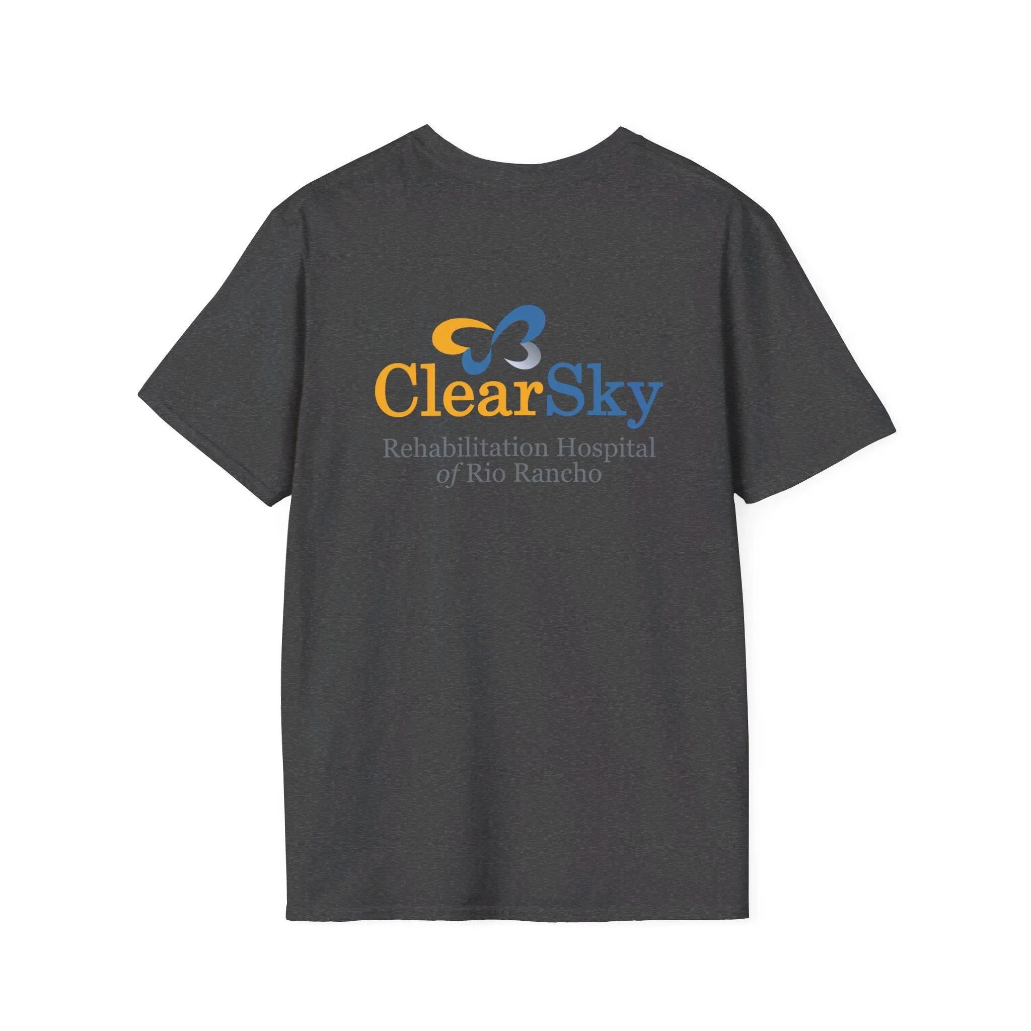 "Personalized" ClearSky Rehabilitation Hospital [Cita- Physical Therapy] [Front/Back Logo] | Unisex Softstyle T-Shirt