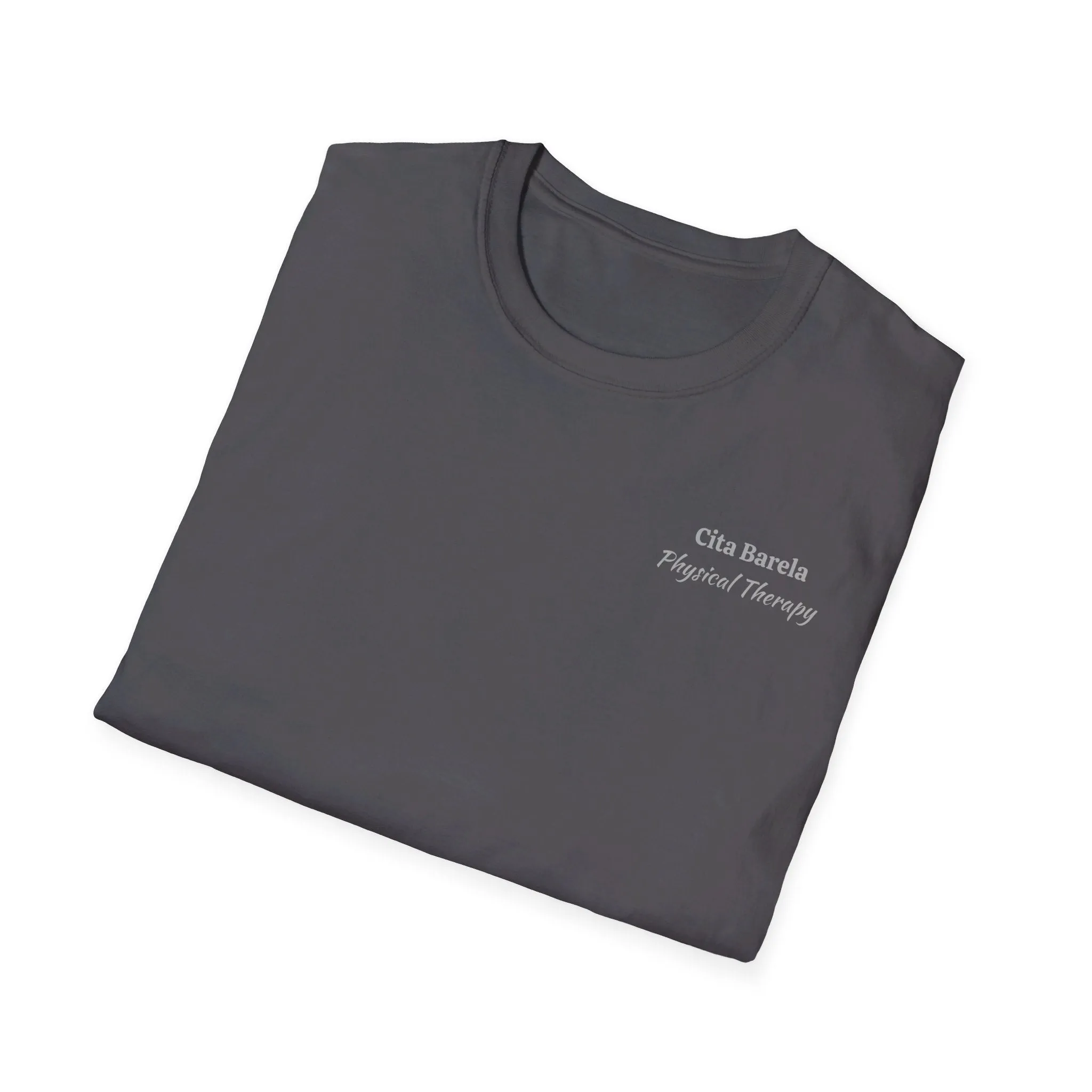 "Personalized" ClearSky Rehabilitation Hospital [Cita- Physical Therapy] [Front/Back Logo] | Unisex Softstyle T-Shirt