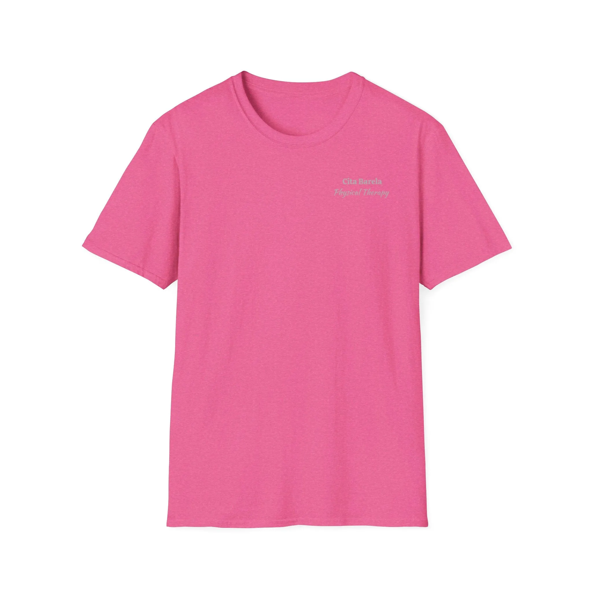"Personalized" ClearSky Rehabilitation Hospital [Cita- Physical Therapy] [Front/Back Logo] | Unisex Softstyle T-Shirt