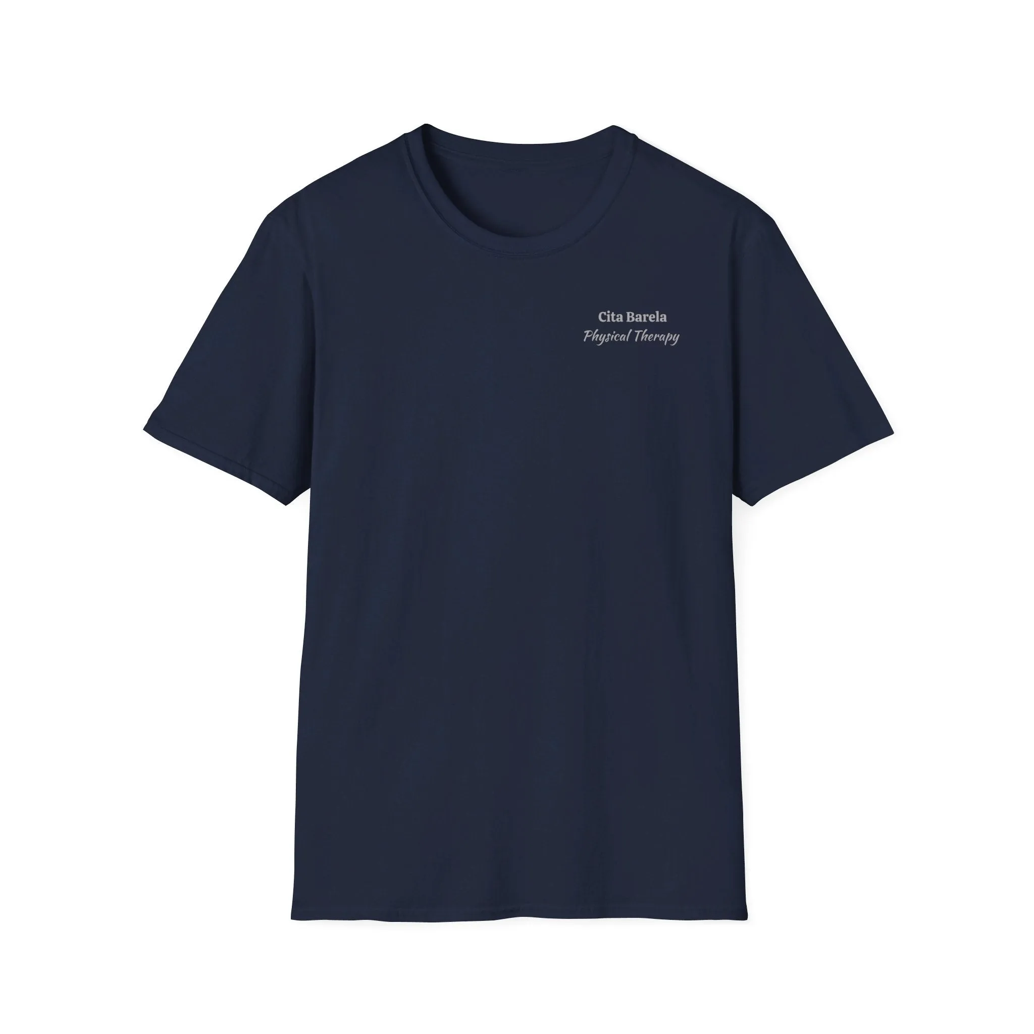 "Personalized" ClearSky Rehabilitation Hospital [Cita- Physical Therapy] [Front/Back Logo] | Unisex Softstyle T-Shirt