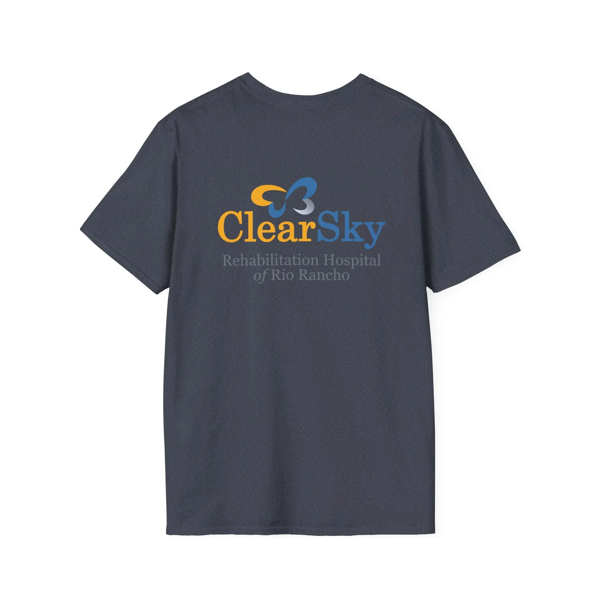 "Personalized" ClearSky Rehabilitation Hospital [Cita- Physical Therapy] [Front/Back Logo] | Unisex Softstyle T-Shirt
