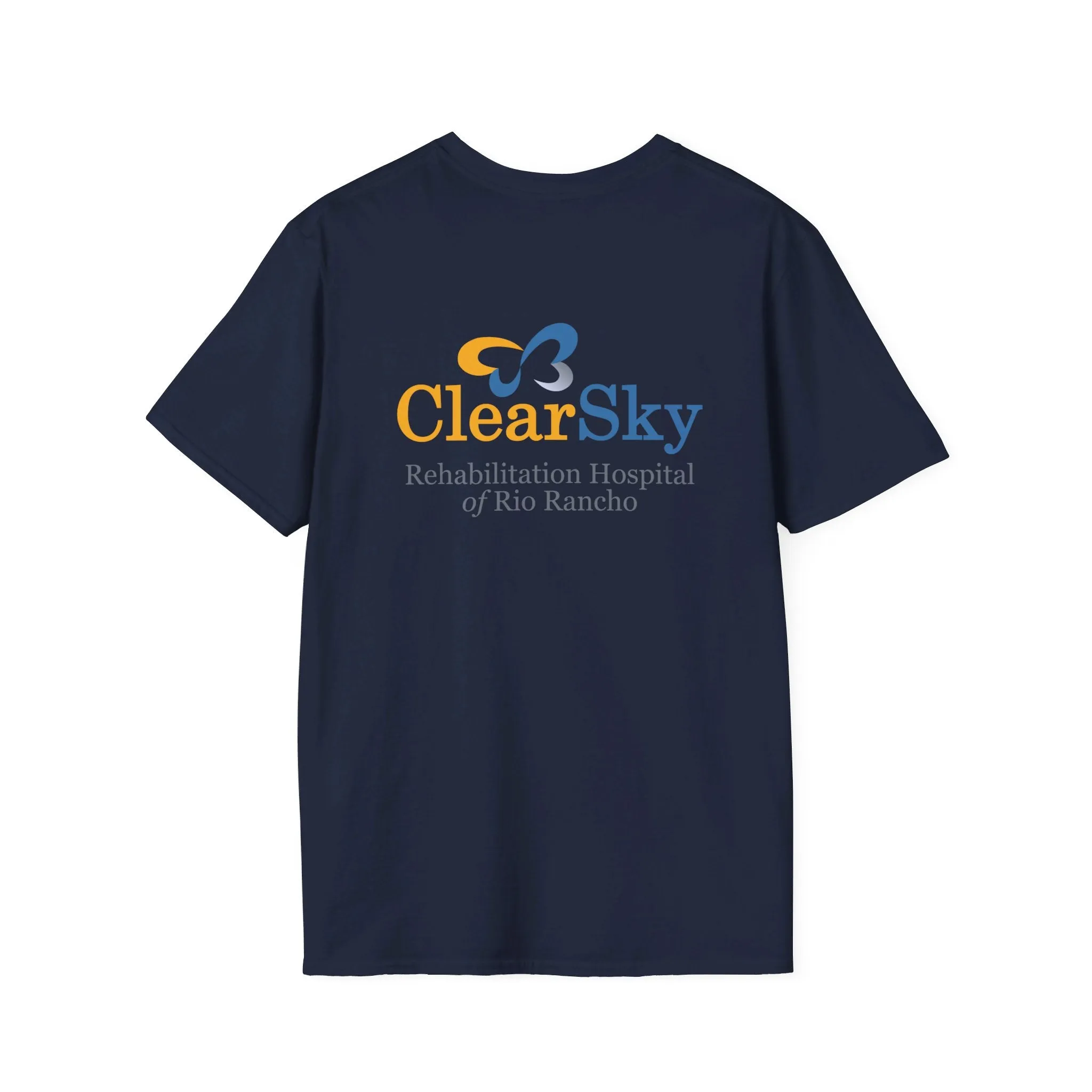 "Personalized" ClearSky Rehabilitation Hospital [Cita- Physical Therapy] [Front/Back Logo] | Unisex Softstyle T-Shirt