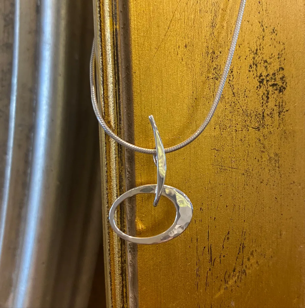 "Petite Elliptical" Necklace