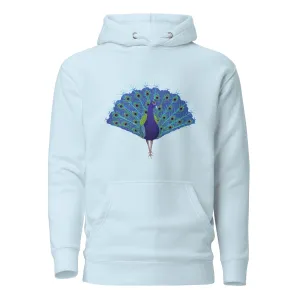 "Strut Your Stuff" Peacock Hoodie (Unisex)