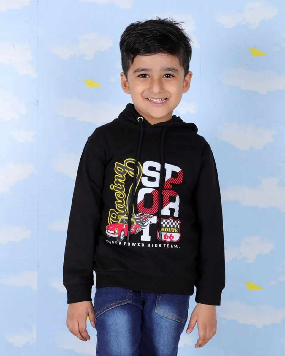 Racing Sport Hooded Sweatshirt