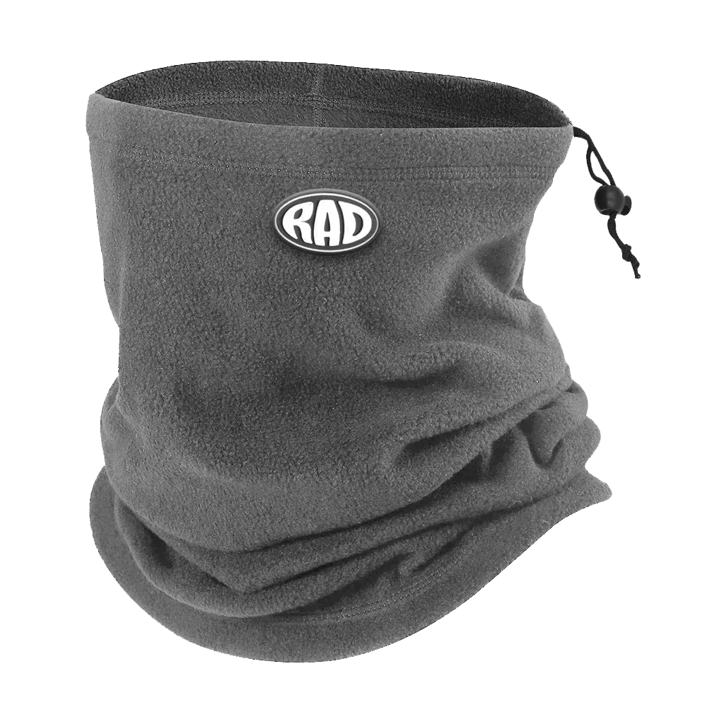 RAD VACATION NECK WARMER CHARCOAL