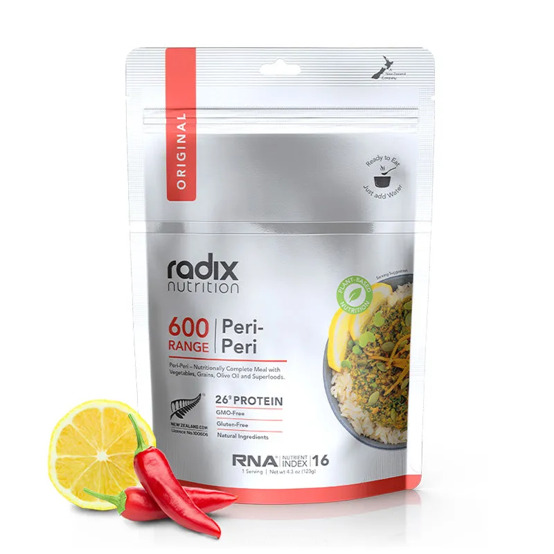 Radix Nutrition Original Plant-Based Meals - 600kcal
