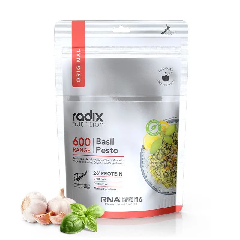Radix Nutrition Original Plant-Based Meals - 600kcal