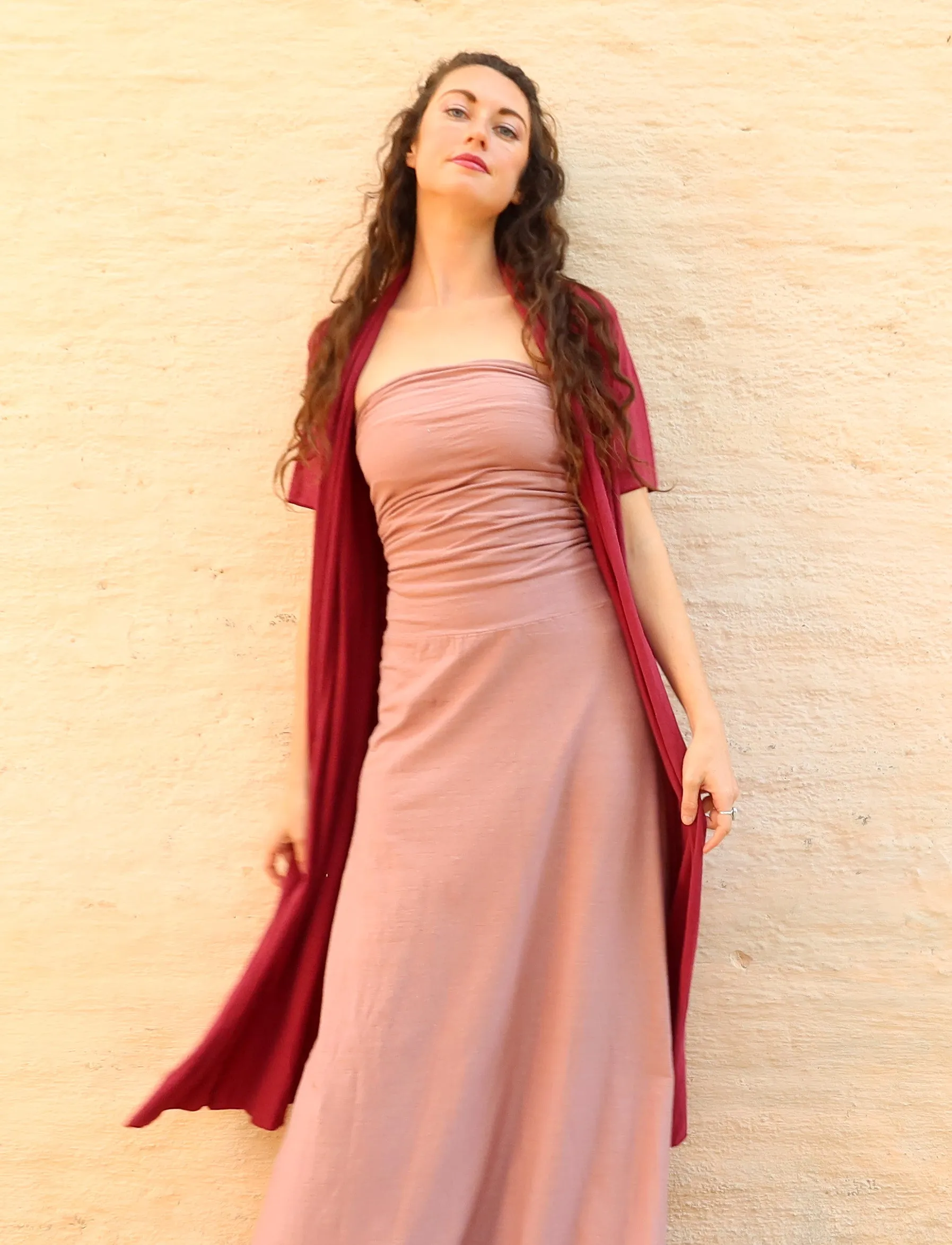 Raglan Sleeve Ojai Below Knee Cardigan