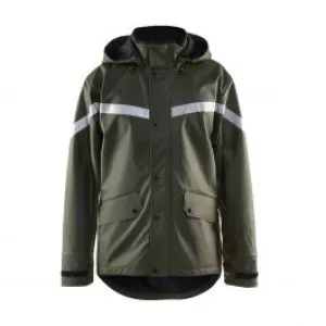 Rain&#x20;Jacket&#x20;Level&#x20;2&#x20;4305&#x20;Army&#x20;Groen&#x20;-&#x20;Bl&#xE5;kl&#xE4;der